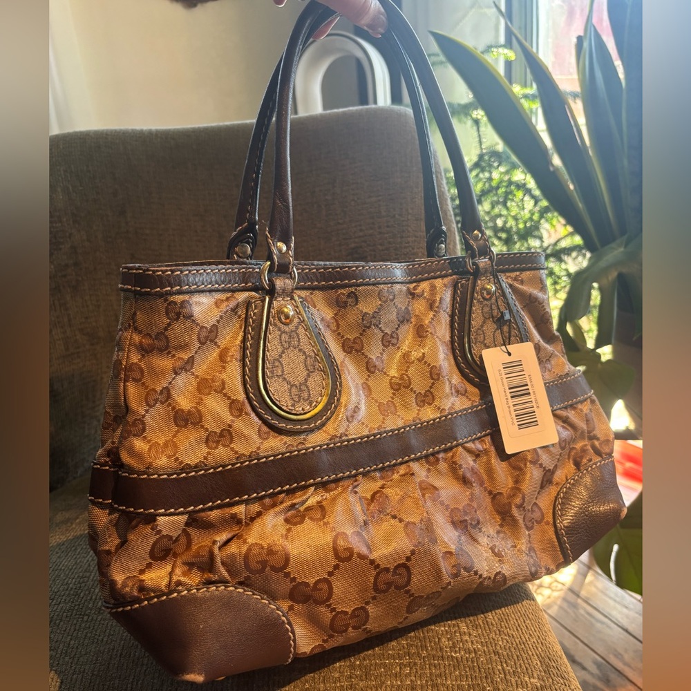 Gucci GG Crystal Coated Canvas Bag